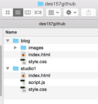file structure